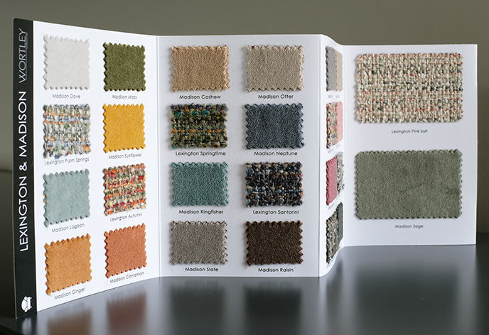 Wortley Group Lexington and Madison sample card