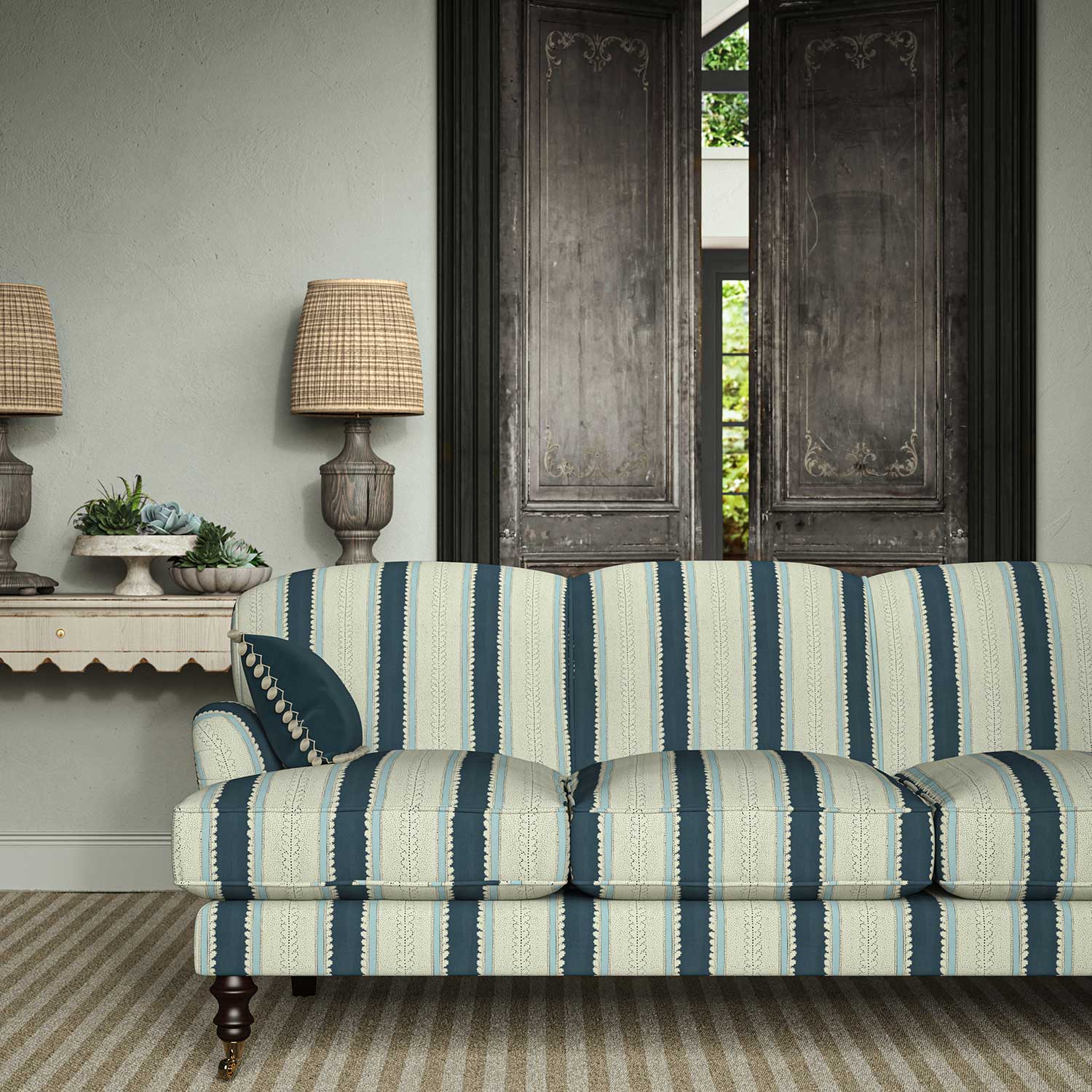 LF2473C Dimity 17 Indigo