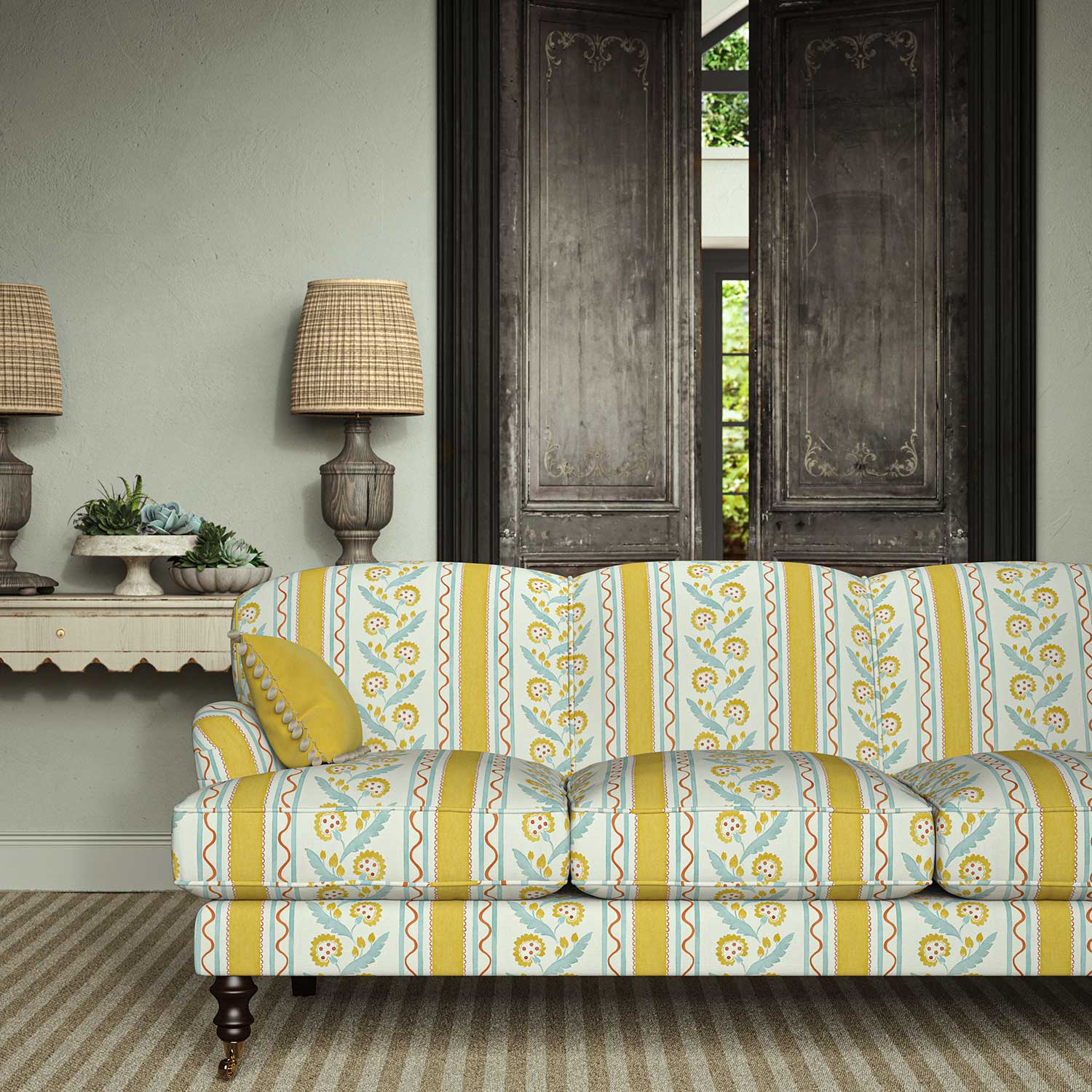 LF2469C Polly Stripe 2 St Clements