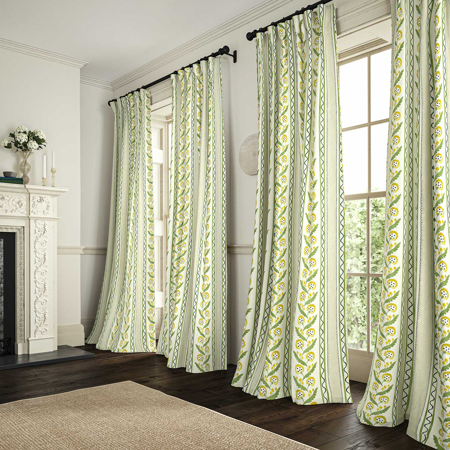 LF2469C Polly Stripe 3 Dandelion