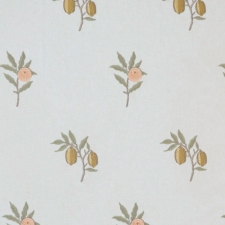 Fruit Embroidery Sage