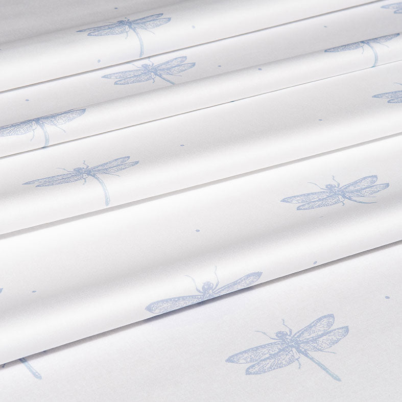 Dragonfly Sateen White