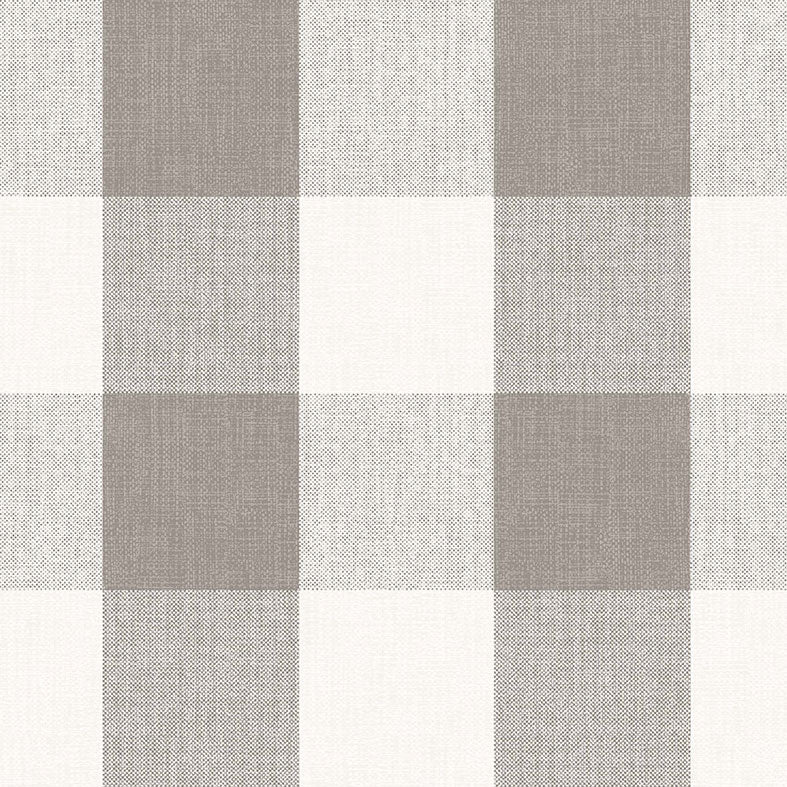 Gingham Pewter 9cm
