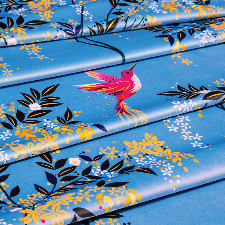 Hummingbird Velvet Cornflower Blue