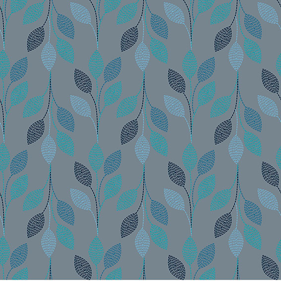 Leaf Feather Grey