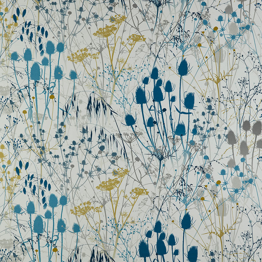 Summer Border Blue