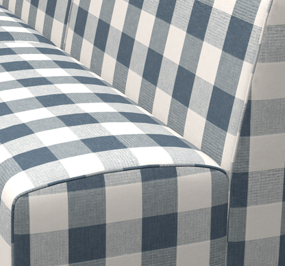 Gingham Blue 9cm
