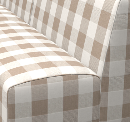 Gingham Blush 9cm