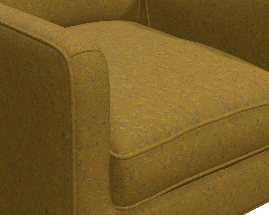 Grid Mustard Gold
