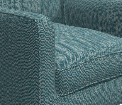 Herringbone Teal