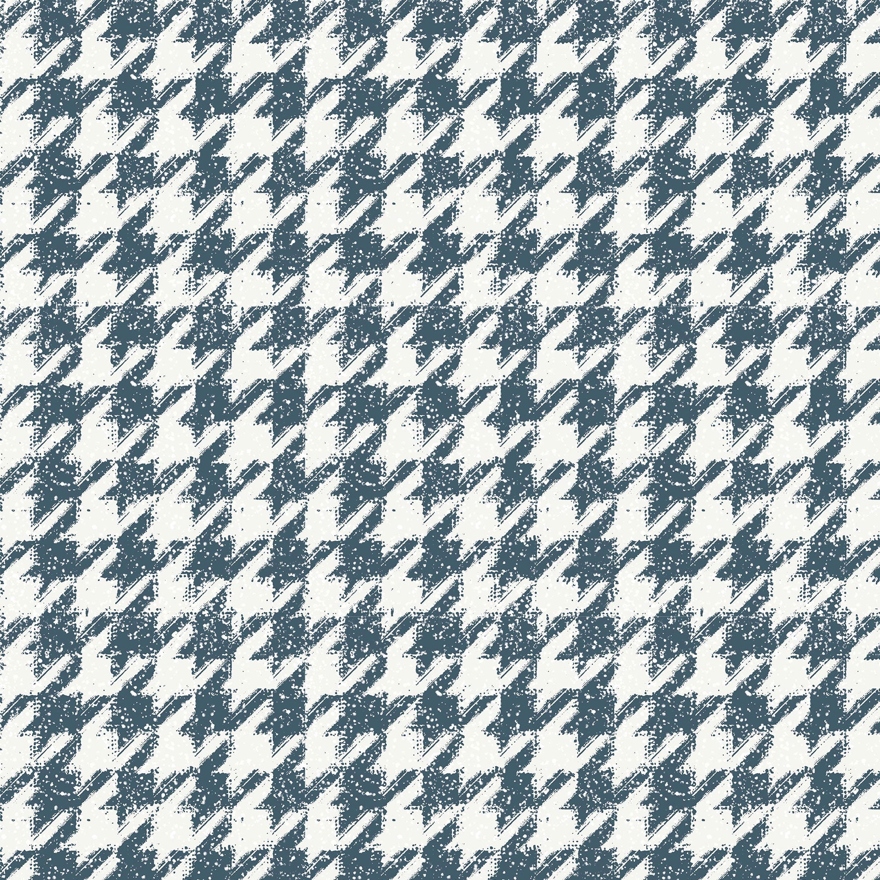 Houndstooth Blue