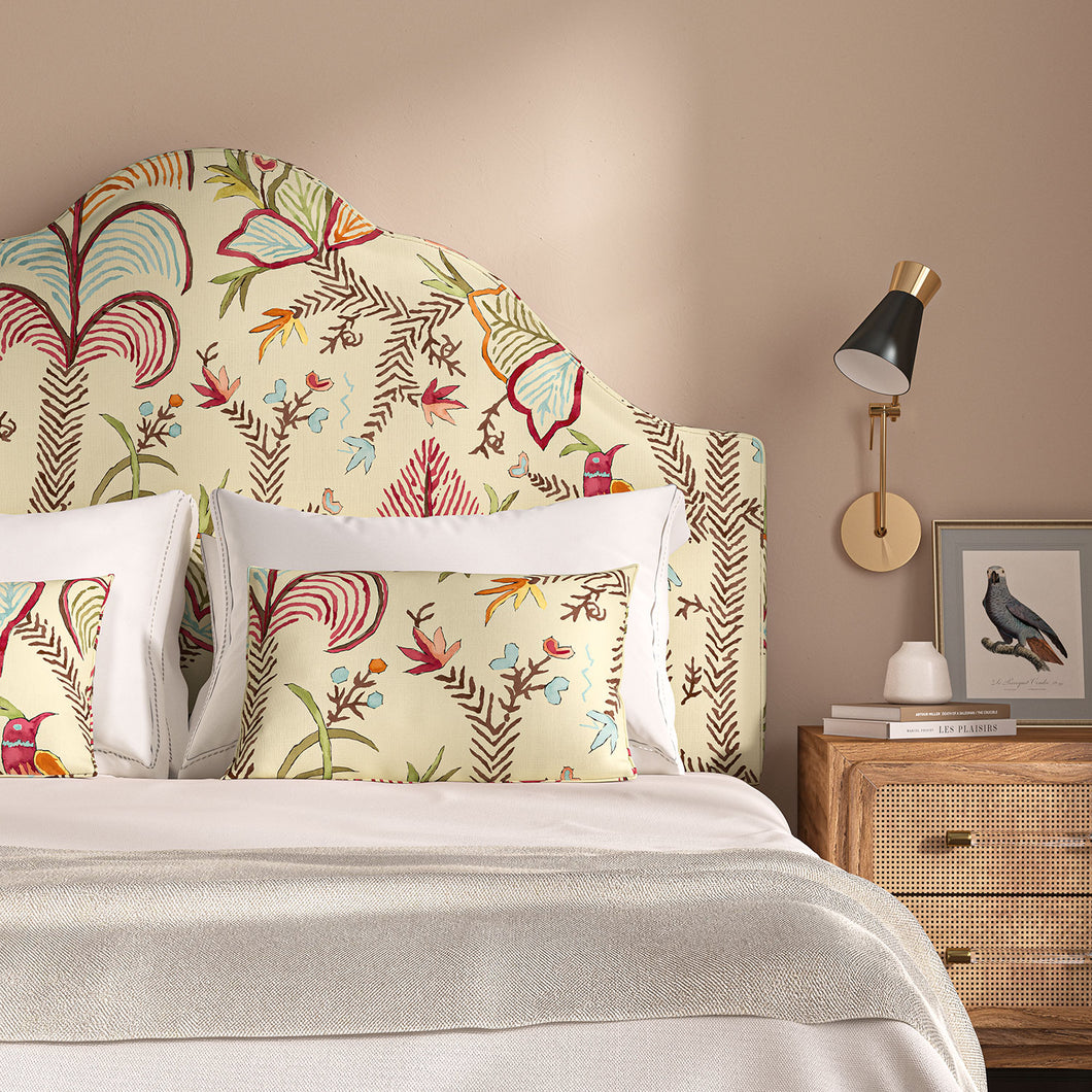 LF2523C Songbird Linen 1 Crimson