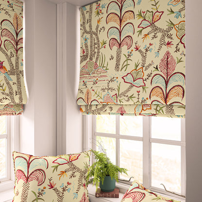LF2523C Songbird Linen 1 Crimson