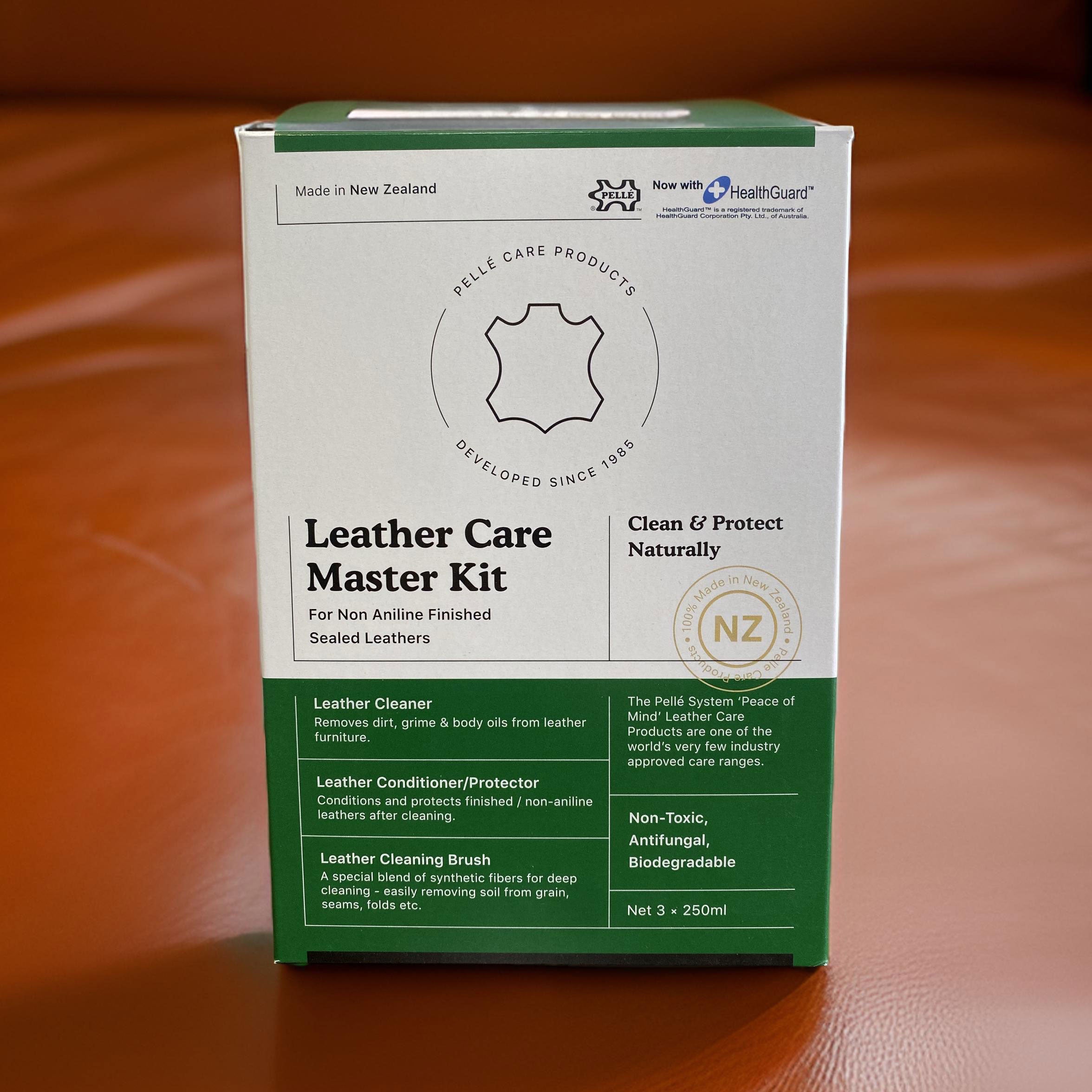 Pellé Master Leather Care Kit - Semi Aniline/Finished