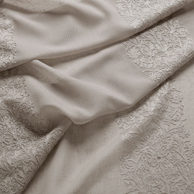 Blackthorn Stripe Sheer Linen
