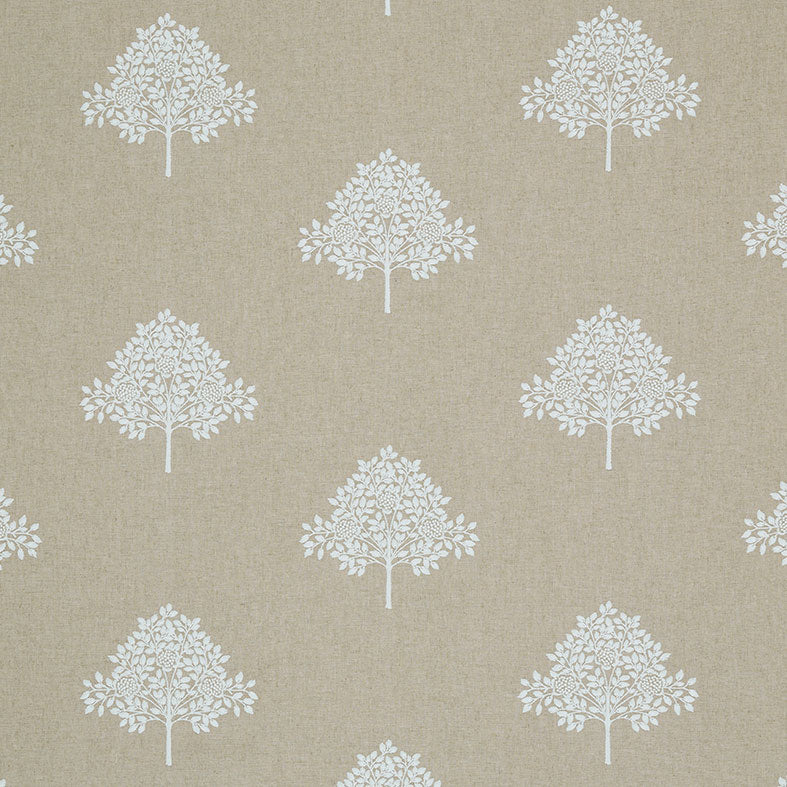 Marigold Tree Embroidery Linen