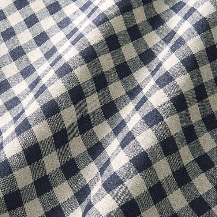 LF2246C Danube Check 7 Indigo
