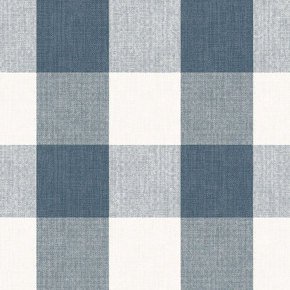 Gingham Blue 9cm