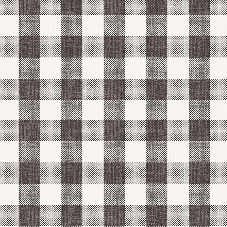 Gingham Sepia 2cm