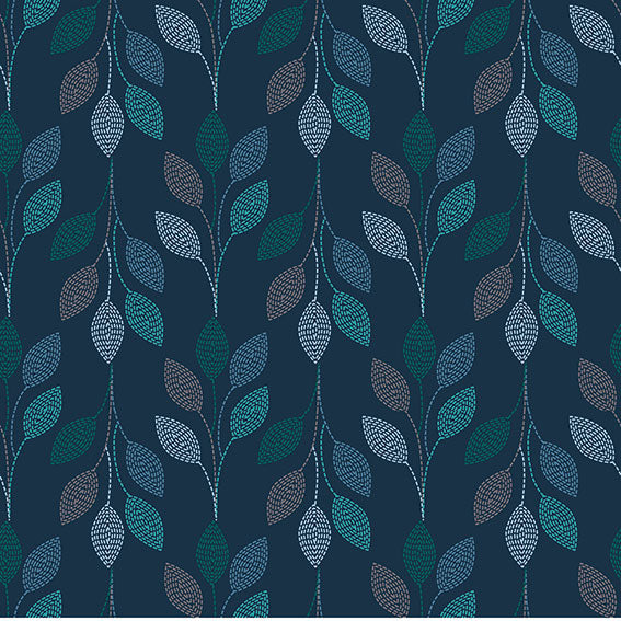 Leaf Palace Blue