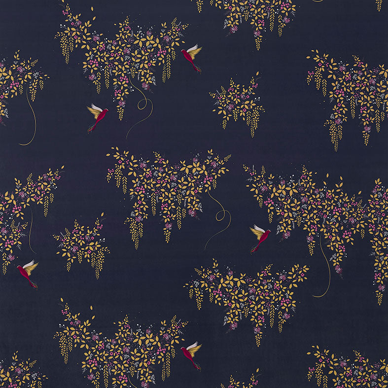 Hummingbird Velvet Deep Navy