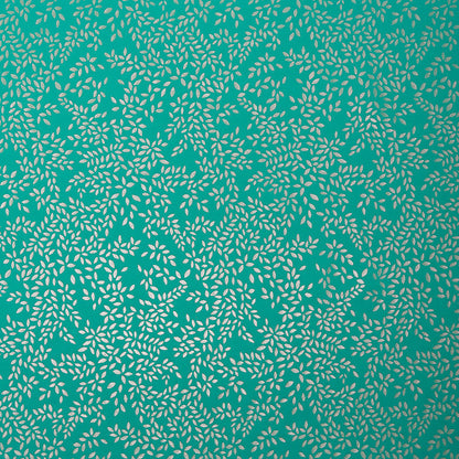 Metallic Leaves Green