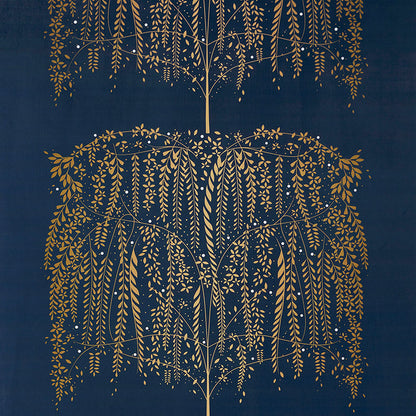 Willow Tree Velvet Navy