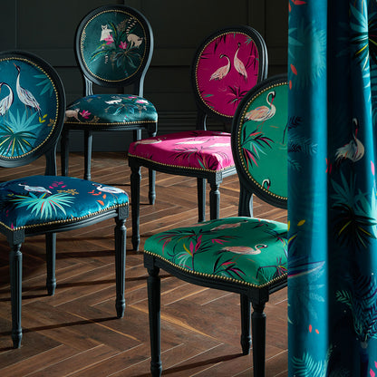 Heron Velvet Green