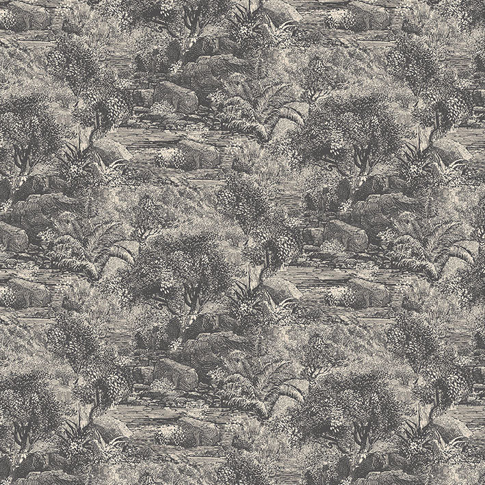 LW074 Island Paradise 3 Charcoal