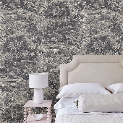 LW074 Island Paradise 3 Charcoal