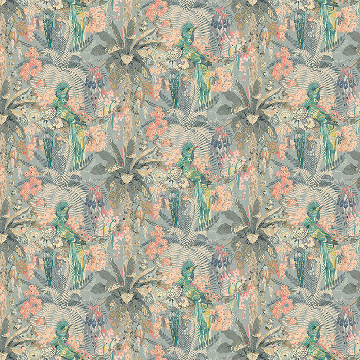 LW075 Rainforest Rabble 2 Powder Blue