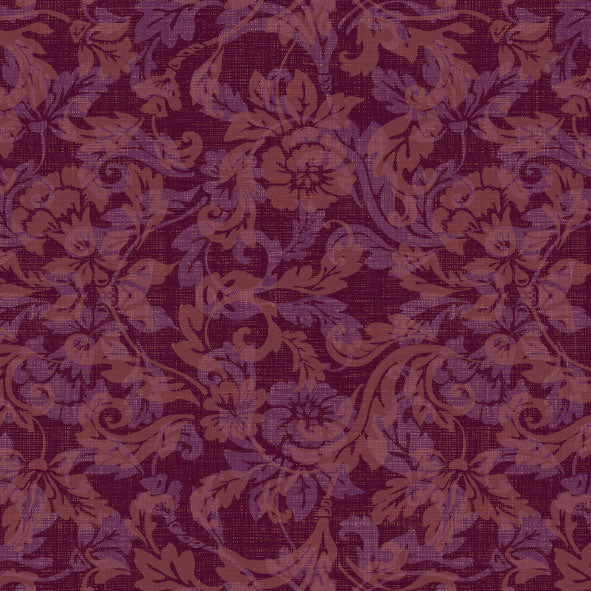 Brocade Claret